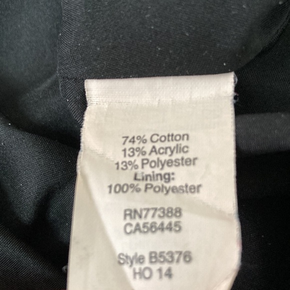 Madewell Heather Gray Sleeveless Dress with Faux Leather Collar & Pockets Size 0 - Picture 6 of 6